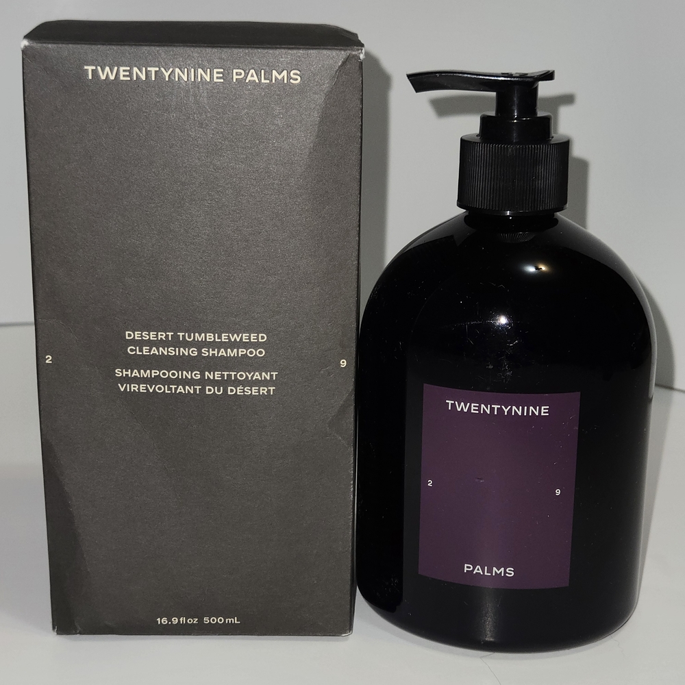 Twentynine Palms Desert Tumbleweed Cleansing Shampoo - Black